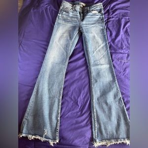 BKE Payton Universal fit Mid-Rise flare jeans